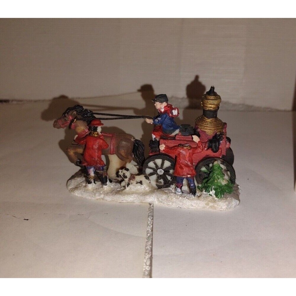 Cobblestone Horse And Wagon Snow